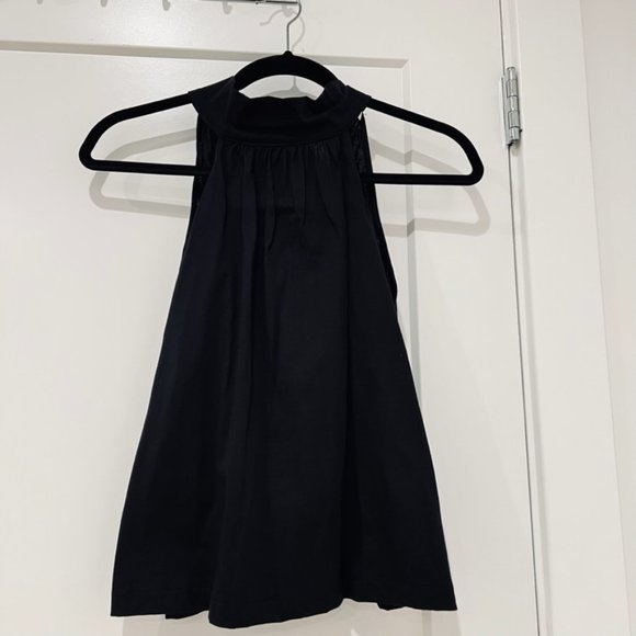 NWOT Mango Halter Neck Top, Black, S - Picture 7 of 9